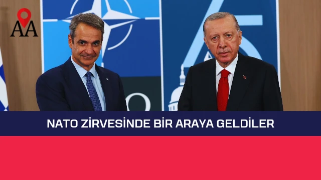 Erdoğan Miçotakis ile görüştü